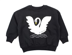 Mini Rodini sweatshirt black swan